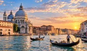 Europa perfecta: Venecia y sus góndolas durante el recorrido por Europa