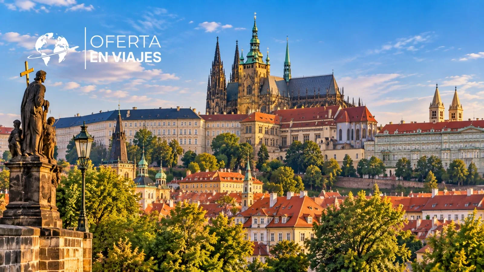 Castillo de Praga y Catedral de San Vito en Hradčany
