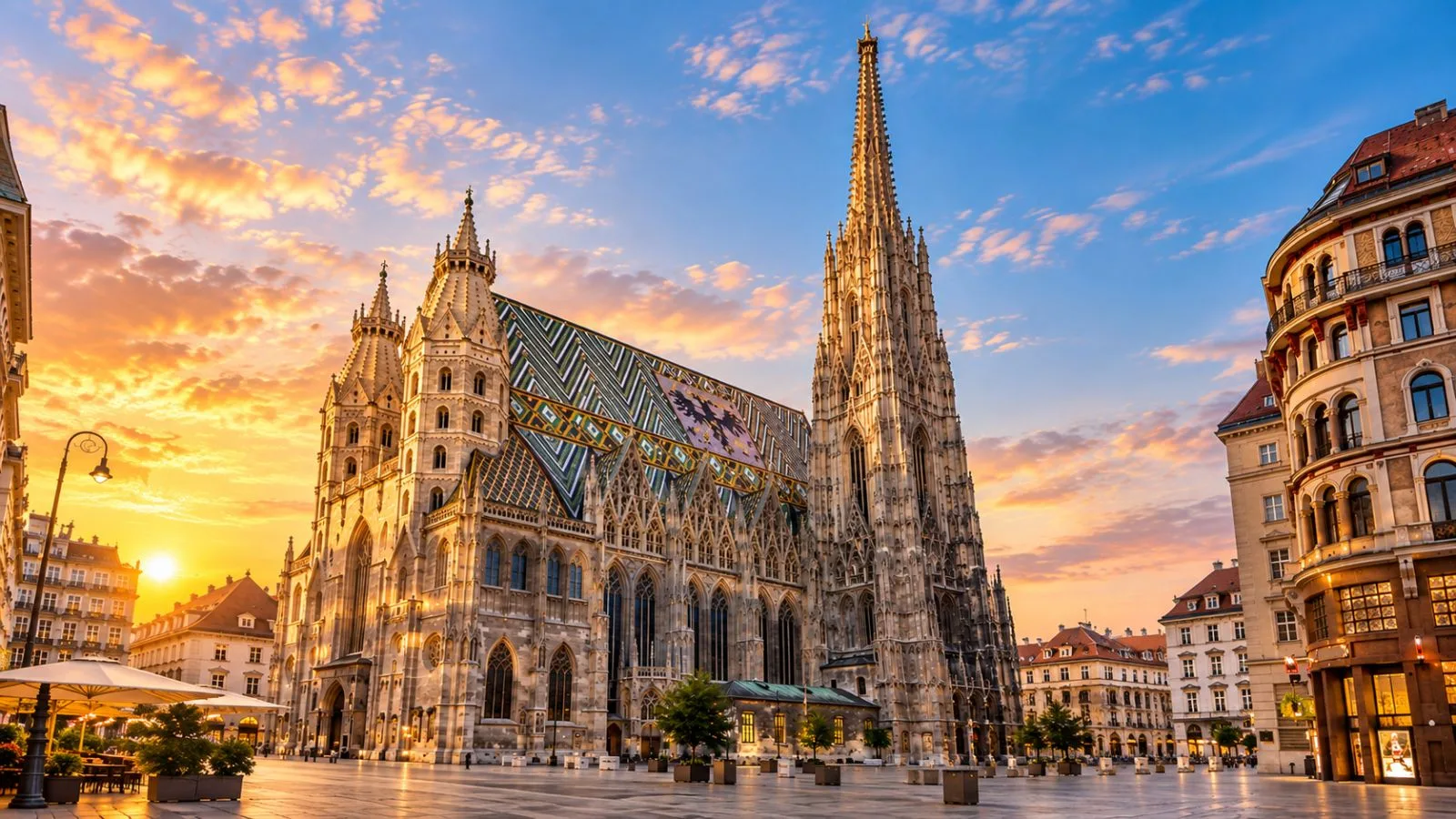 Catedral de San Esteban en el centro histórico de Viena, Austria