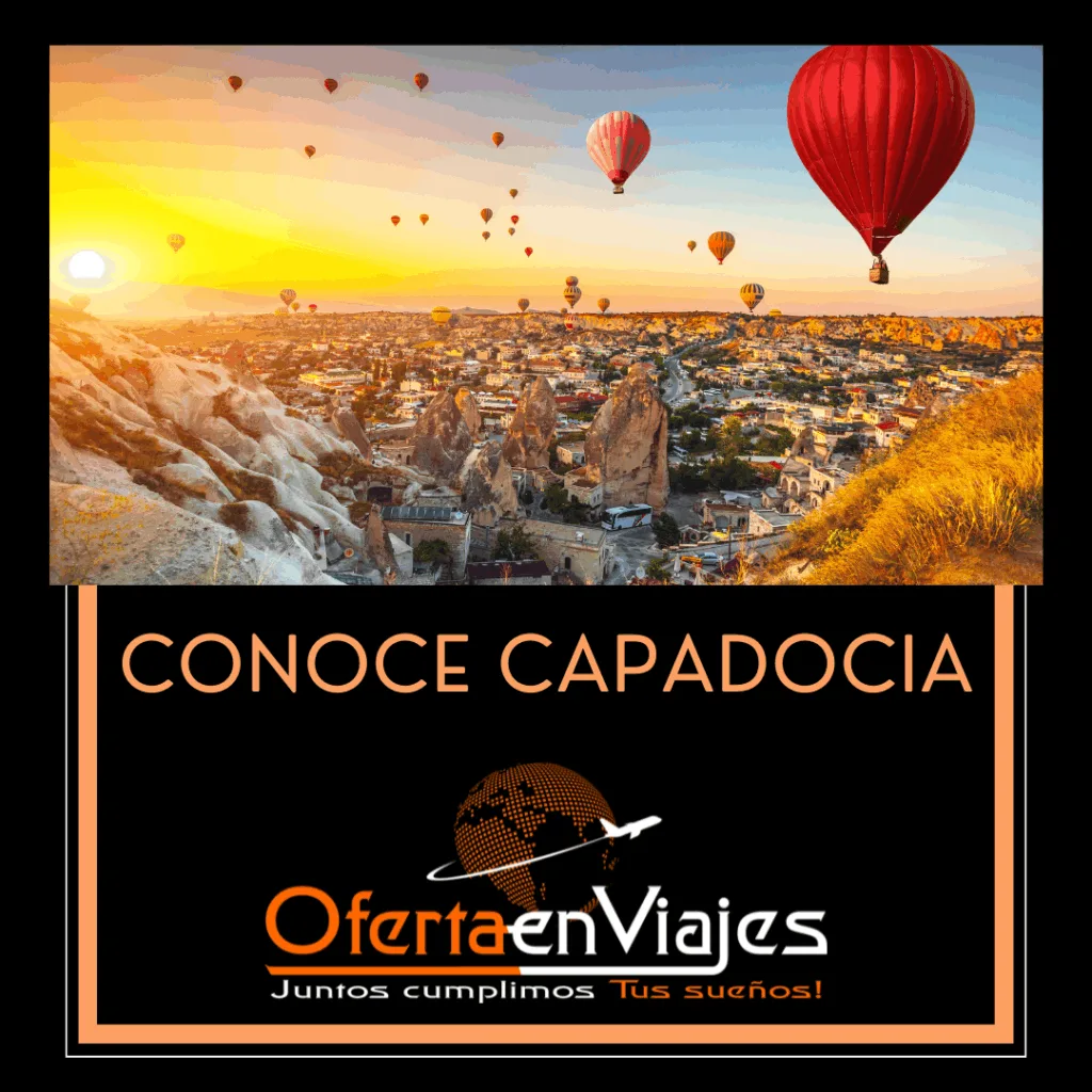 Imagen aérea de Capadocia