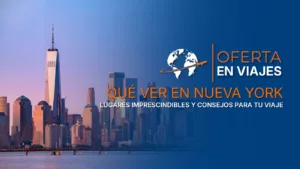 Skyline de Nueva York durante un viaje a Estados Unidos