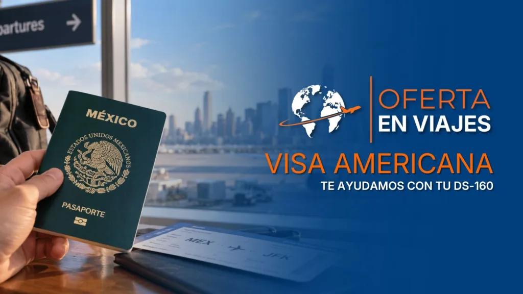 Ayuda para llenar el formulario DS-160 para visa americana