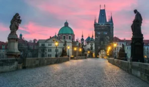 Puente de Carlos y Castillo de Praga, República Checa