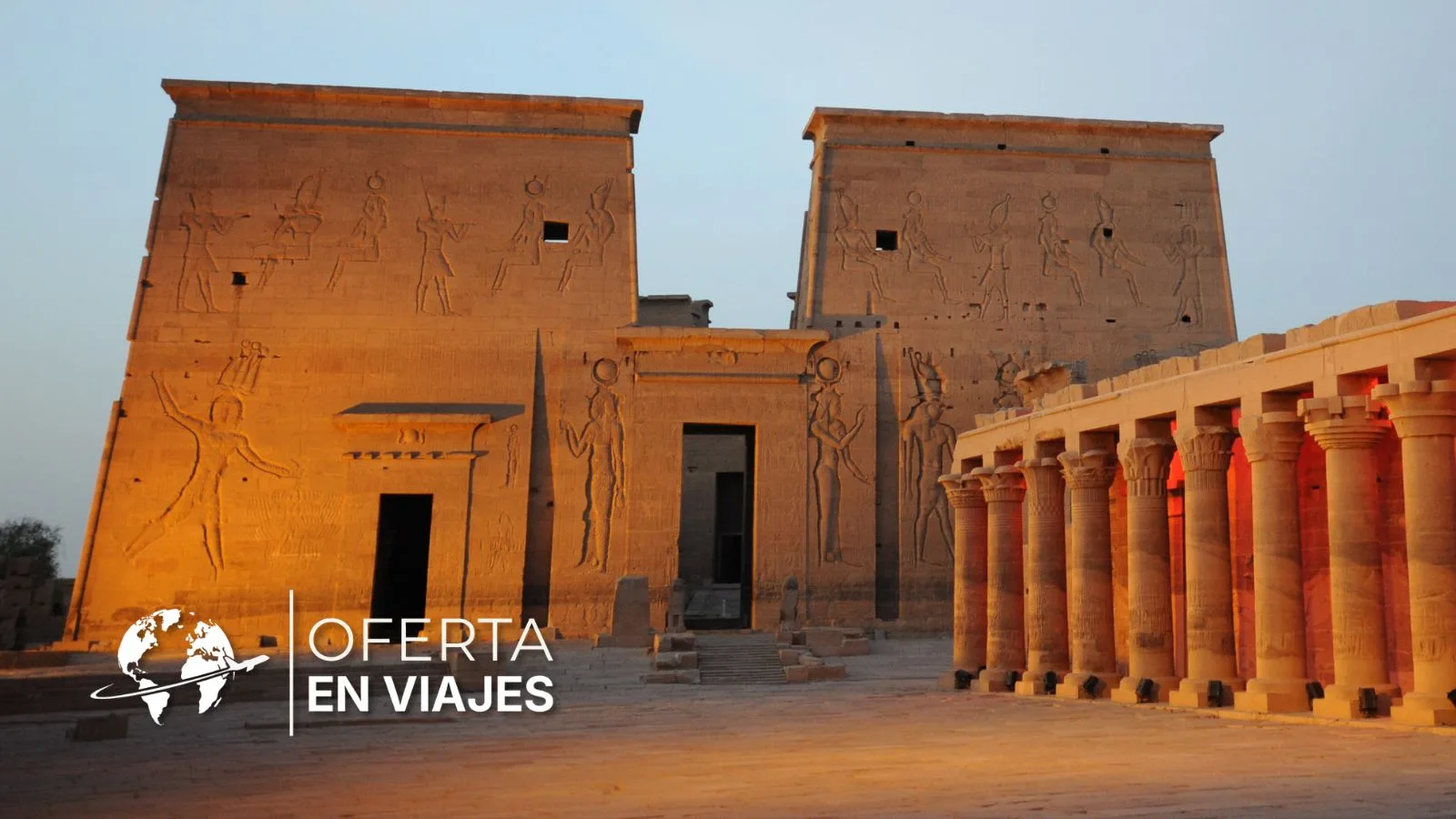 Templo de Philae en Asuán, Egipto