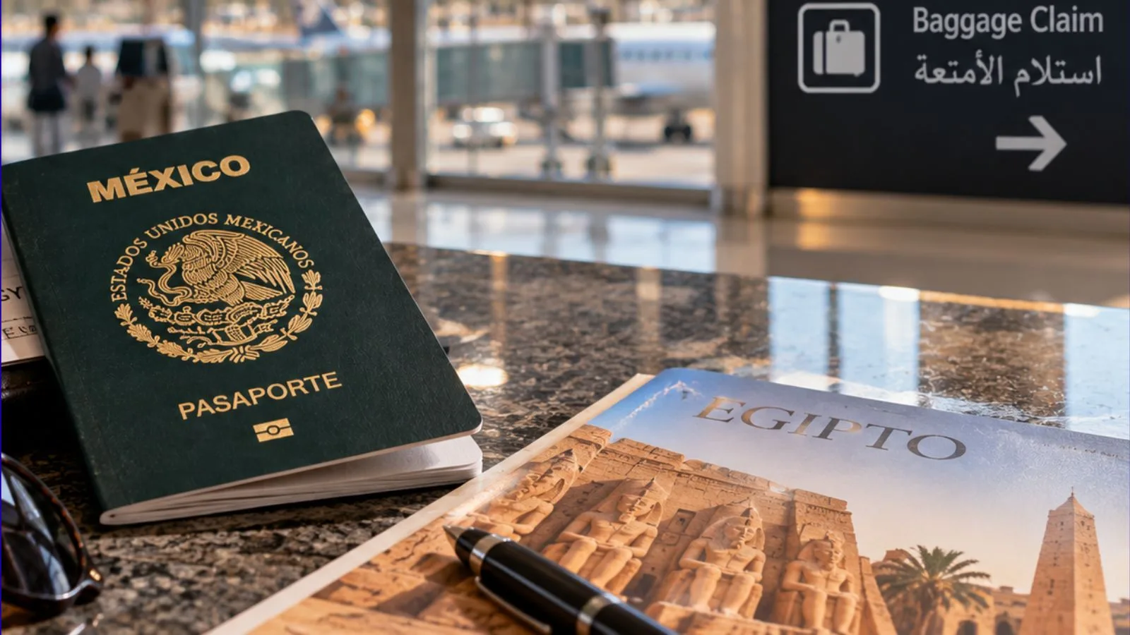 Documentación para tramitar la visa de Egipto al llegar al destino