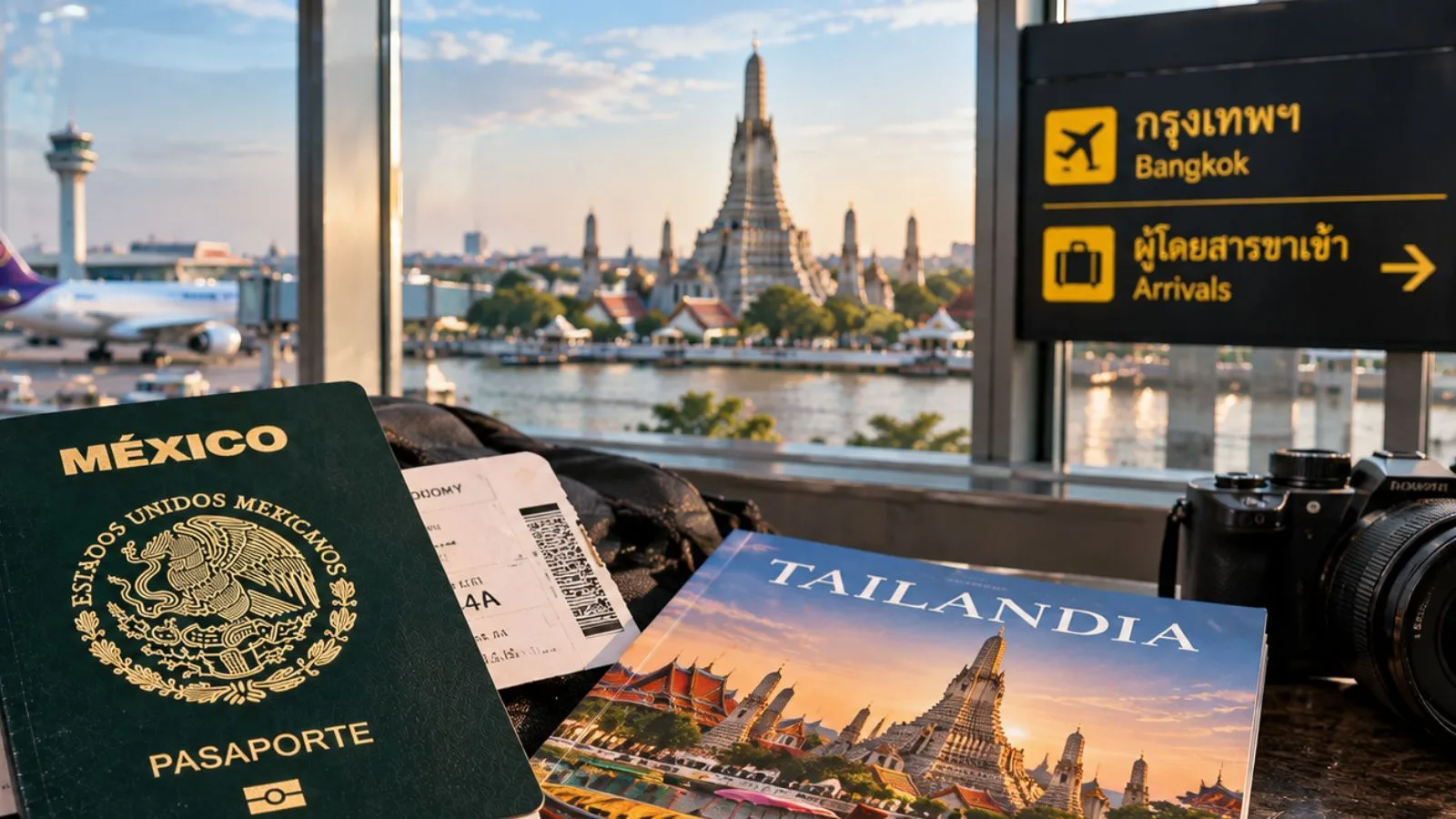 Documentación para tramitar la visa de Tailandia para mexicanos