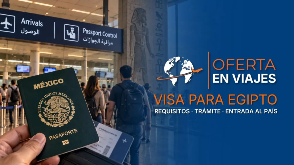 Visa para Egipto para mexicanos y requisitos de entrada